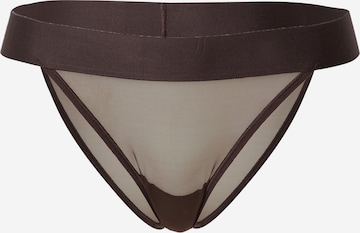 DKNY Intimates Panty 'SHEERS' in Brown: front