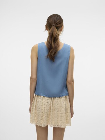 Chemisier 'VMFleur' VERO MODA en bleu