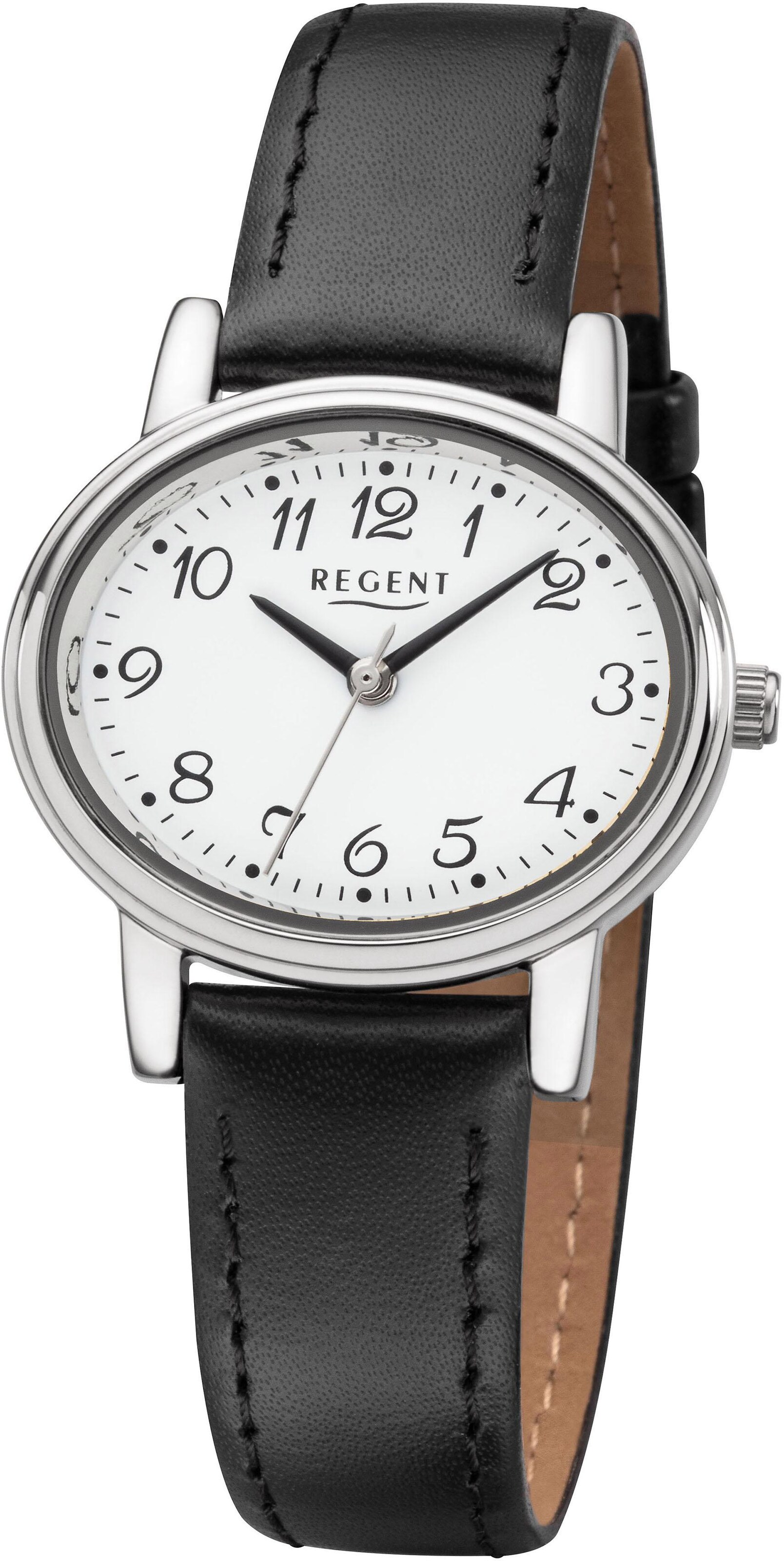 REGENT Analog Watch in Silver: front