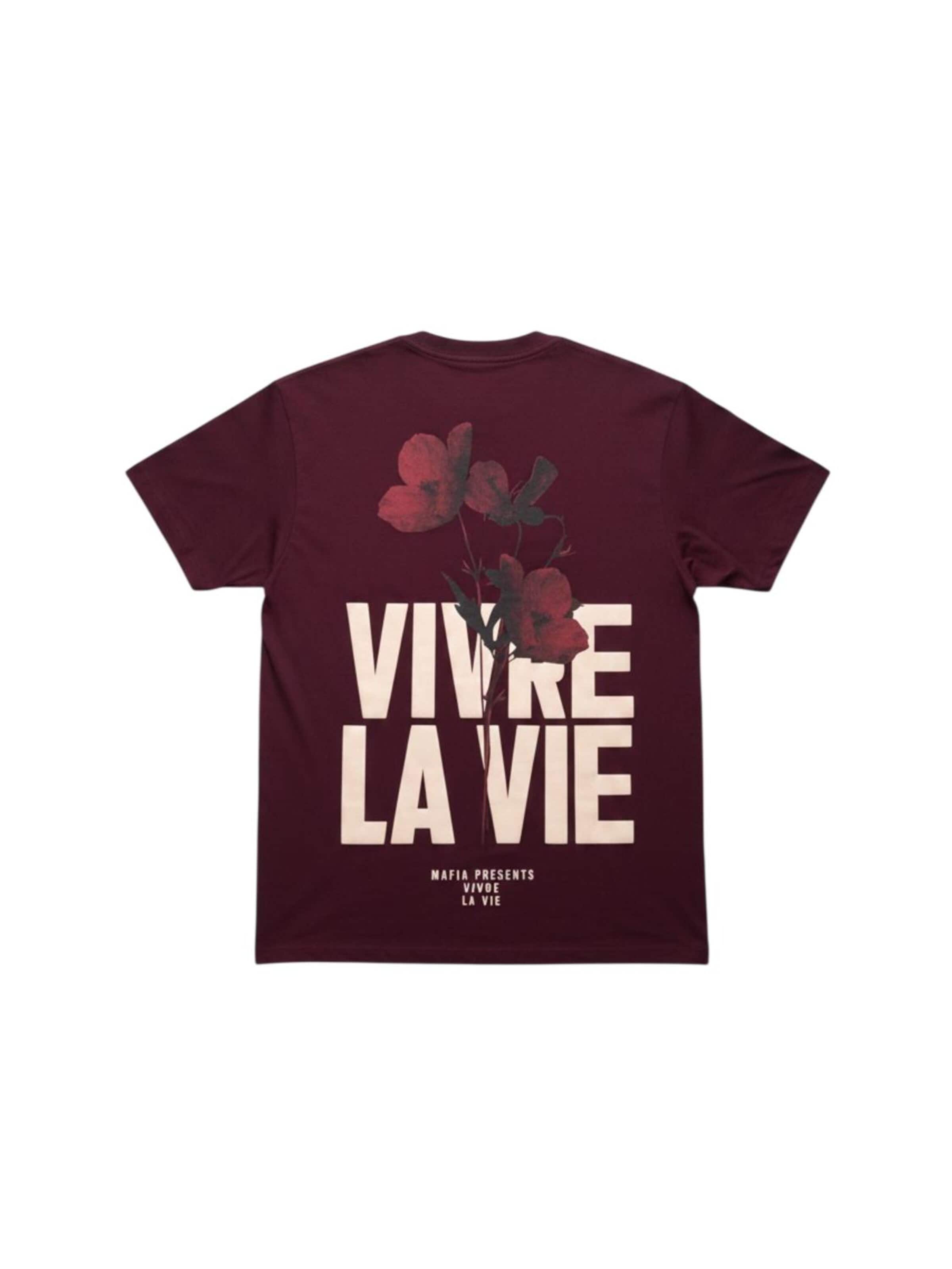 Kleidermafia - Camiseta en rojo: frente