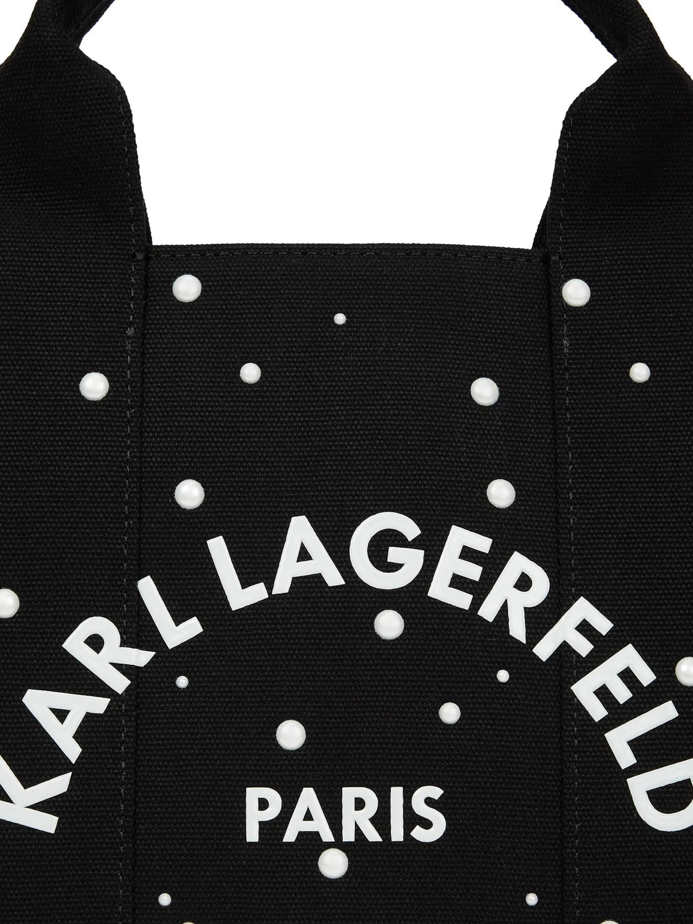 Karl Lagerfeld Torba shopper 'Rue St-Guillaume' w kolorze czarny