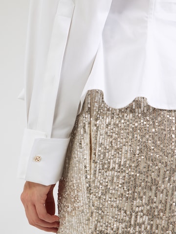 HUGO Blouse 'Emperor' in White