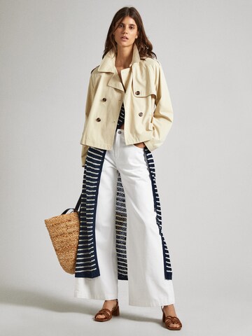 Pepe Jeans Between-Seasons Coat 'SHEILA' in Beige