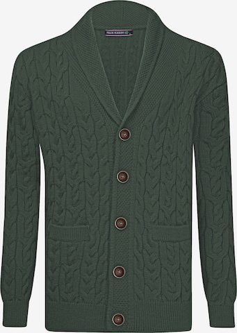 Felix Hardy Neuletakki värissä vihreä: etupuoli