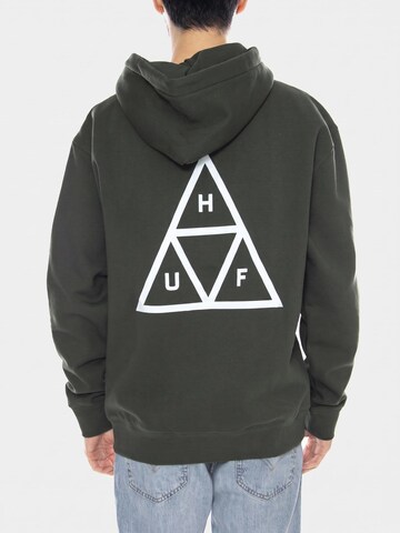 HUF Sweatshirt 'Set TT P/O Hoodie -- Men's Hoodie Hunt Green Men's' in Groen