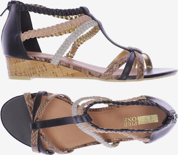 Pier One Sandalen 39 in Beige: predná strana