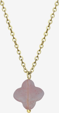 Lucardi Necklace in Gold: front