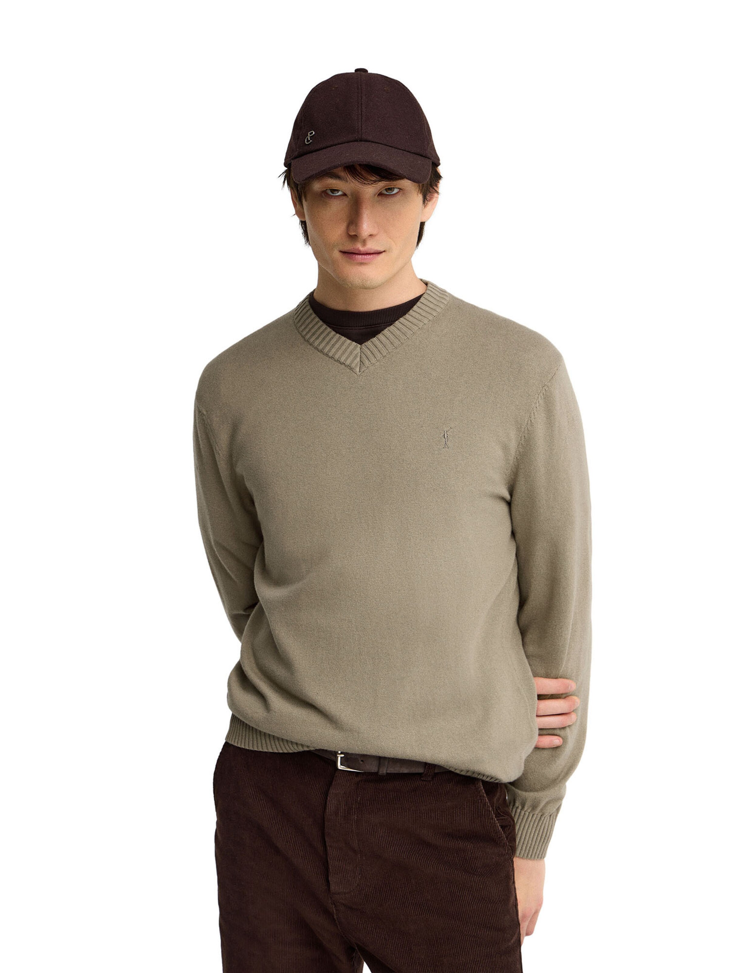 Polo Club Pullover ' RIGBY' in Grün: Vorderseite