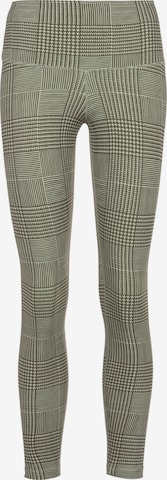 NIKE Workout Pants in Beige: front