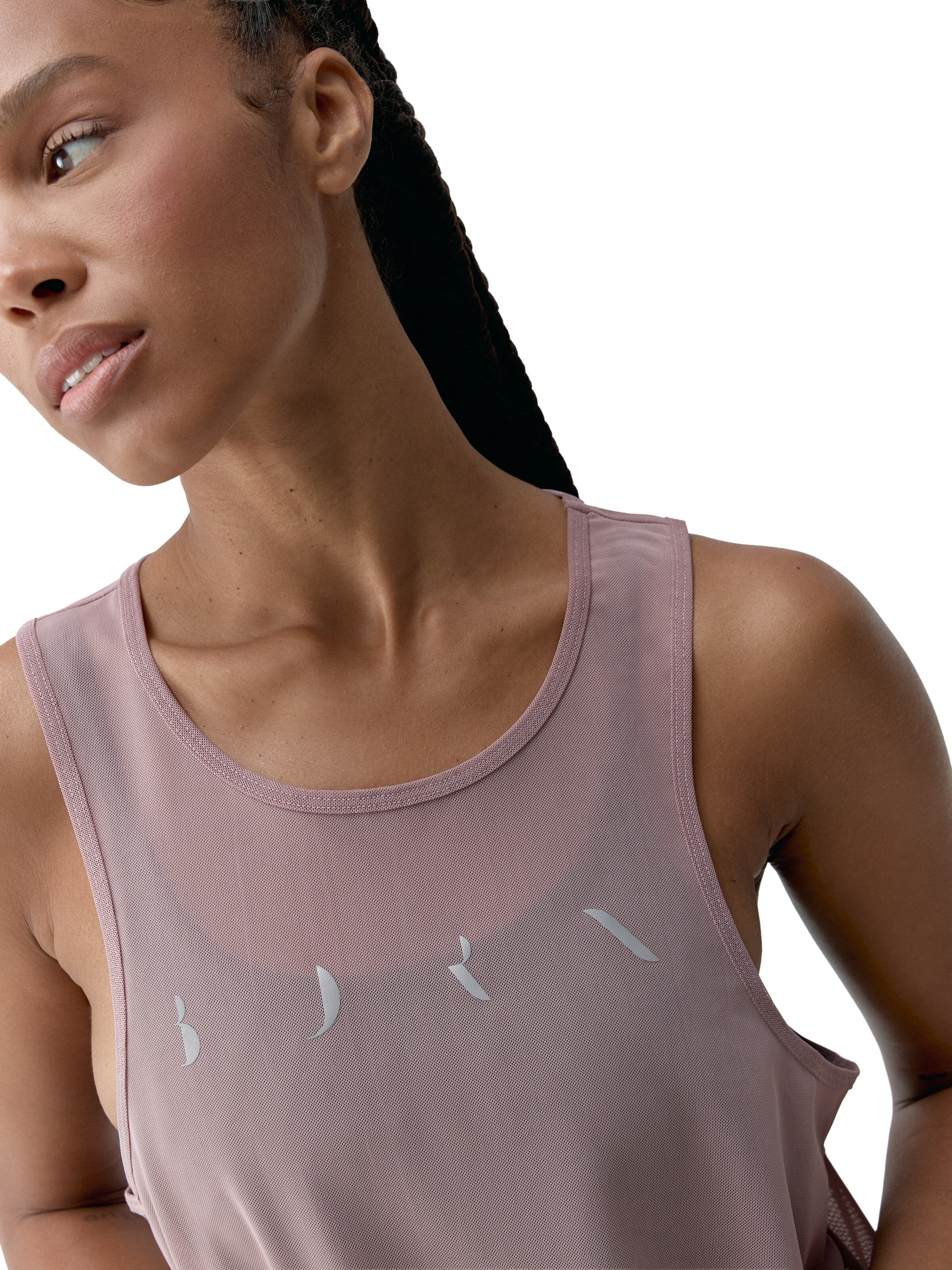 Born Living Yoga Top 'Bora' in Roze