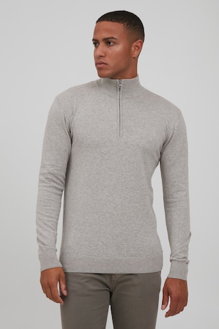 INDICODE JEANS Sweater 'BADDON' in Grey: front