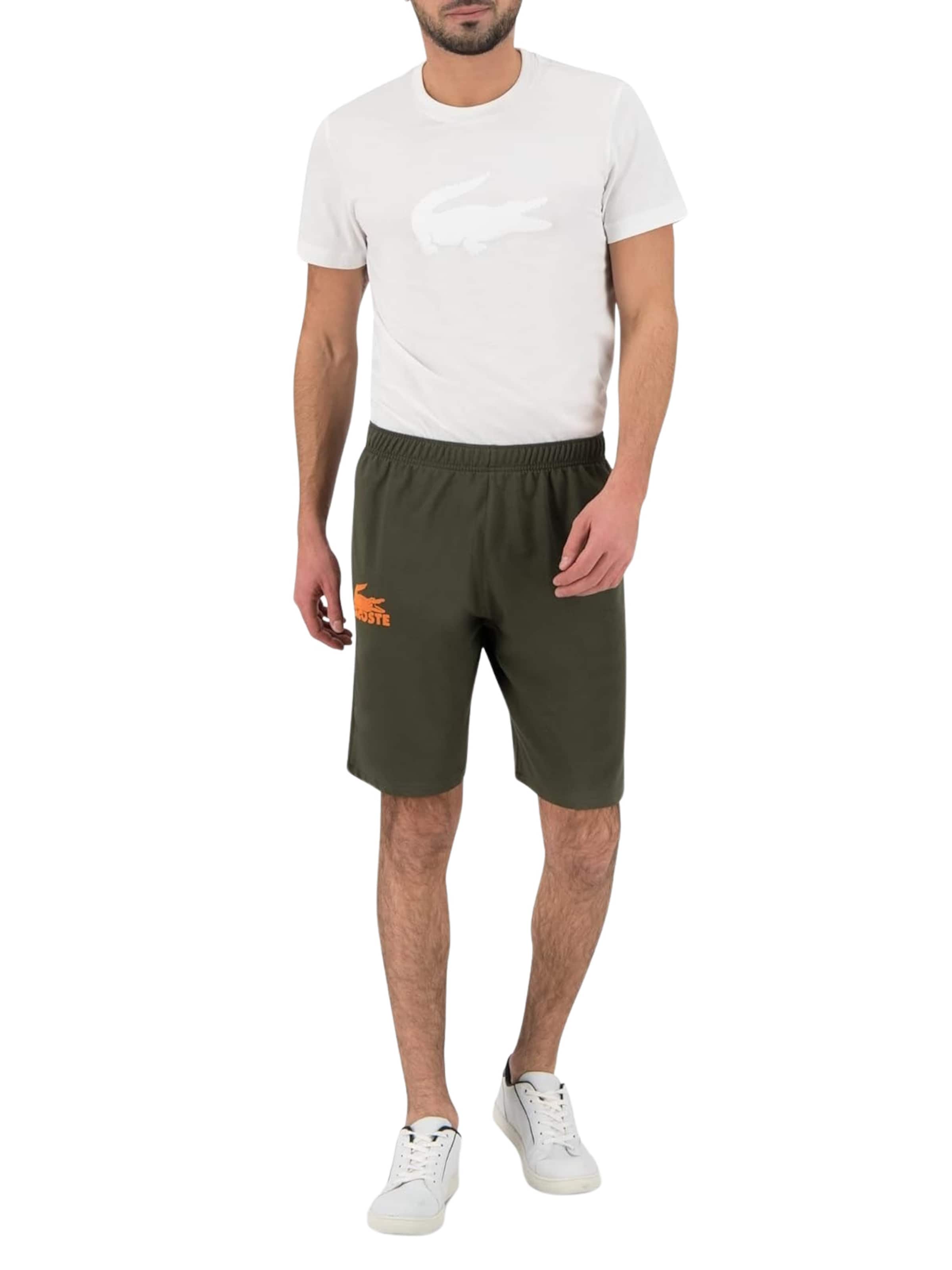 LACOSTE Обычный Штаны в Зеленый