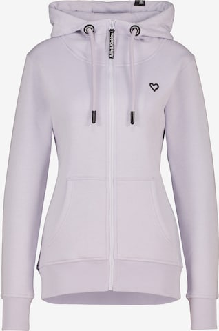 Alife and Kickin - Sudadera 'YasminAK' en lila: frente