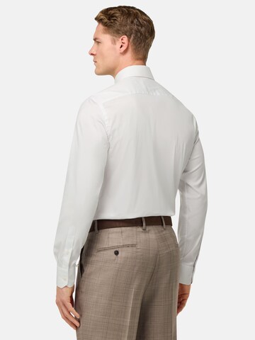 Boggi Milano Regular Fit Hemd in Weiß