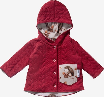 Land-Juwelen Jacke 'Igel' in Rot: Vorderseite