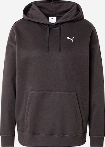 Hanorac sport 'Ess' de la PUMA pe negru: față