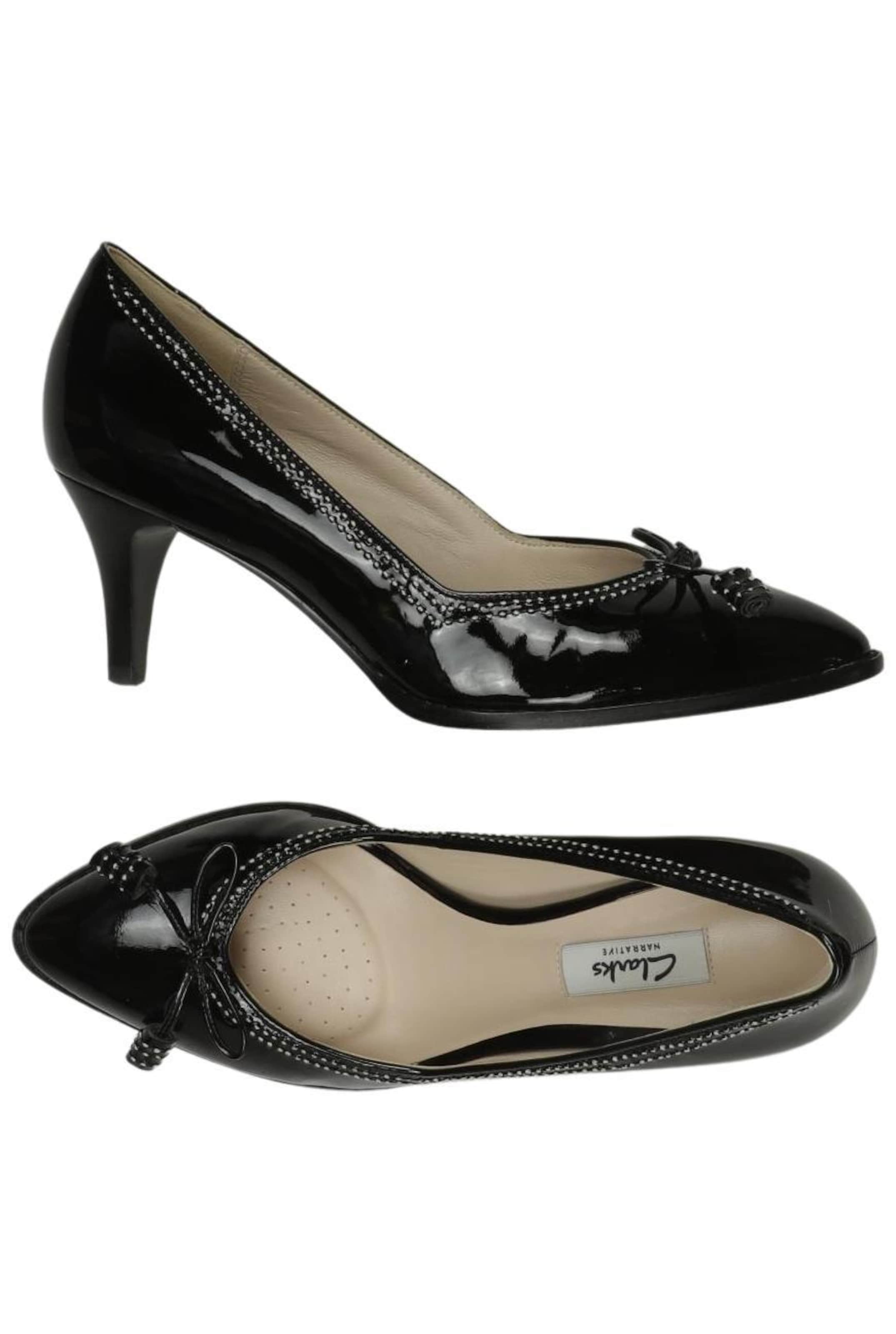 CLARKS High Heels & Pumps in 39 in Black: front