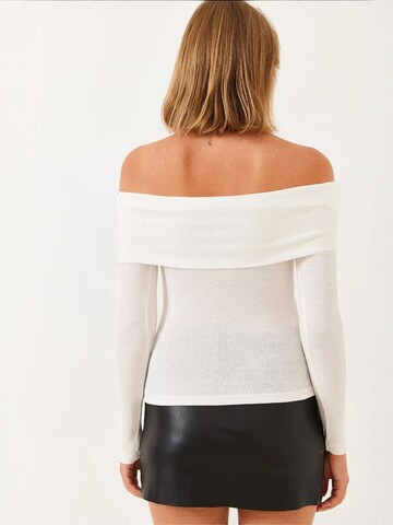 Pullover di Bianco Lucci in beige