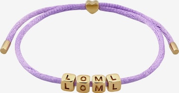 Bracelet ELLI en violet : devant