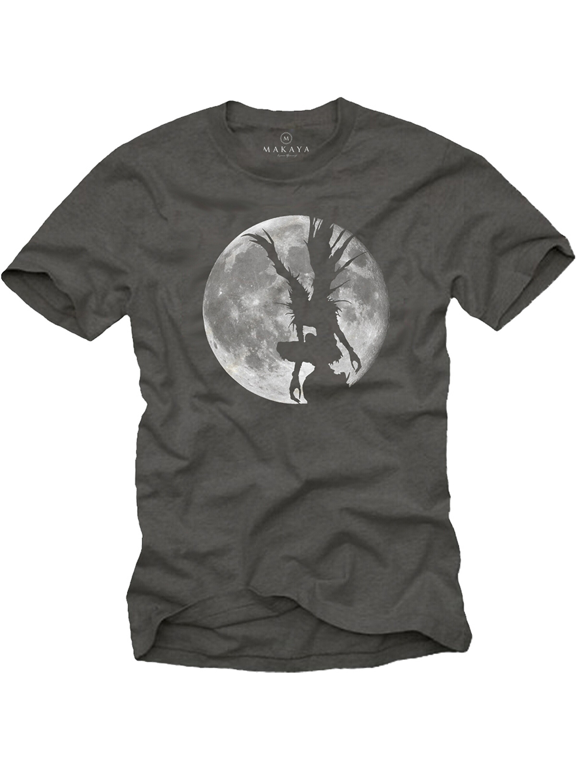 MAKAYA Shirt 'L Moon Shadow' in Grey: front