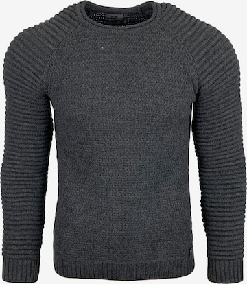 Rusty Neal Pullover in Grau: predná strana