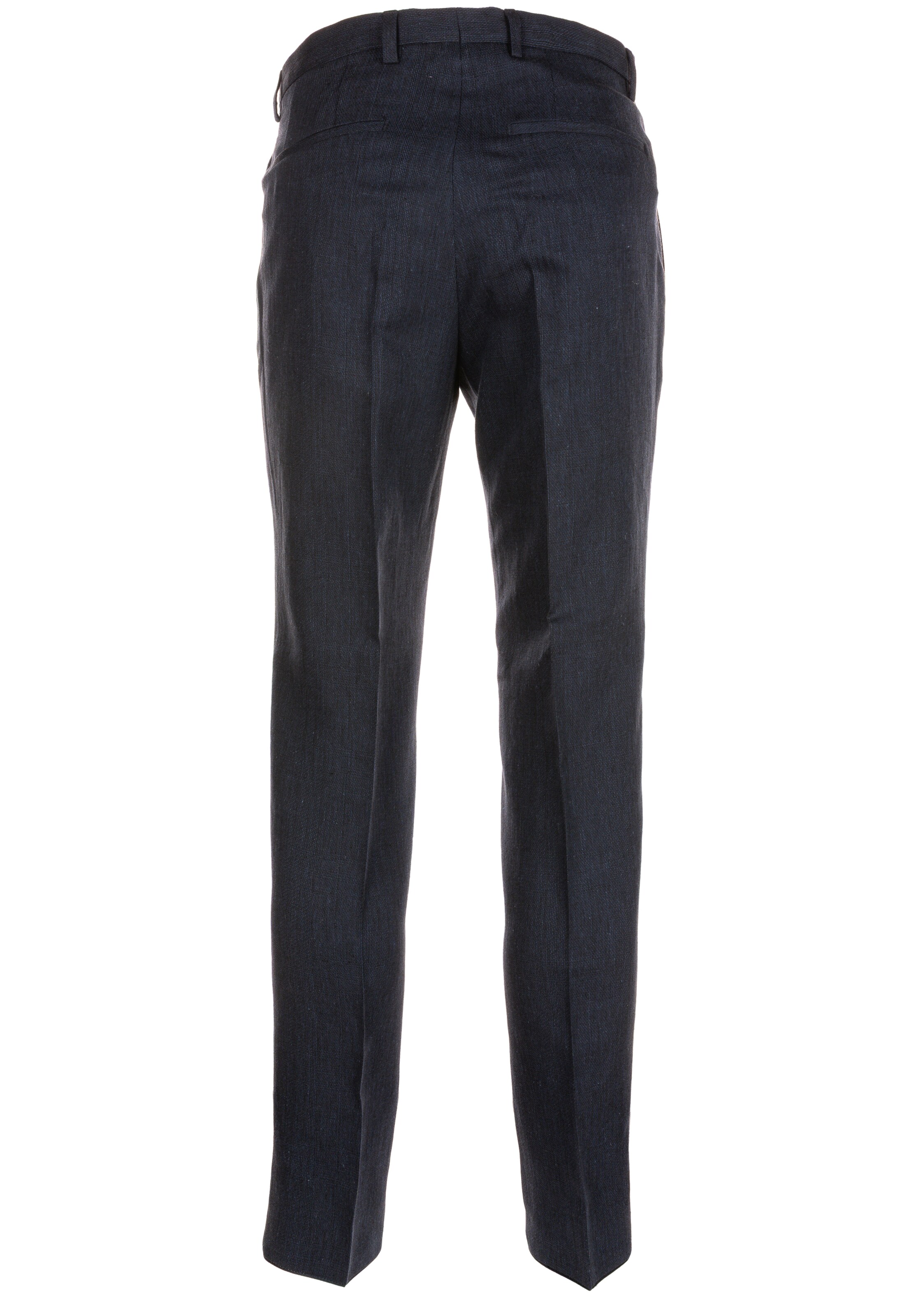 HUGO Slim fit Pleated Pants ' Hesten253X ' in Blue