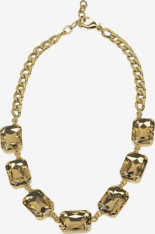 auksinė Addicted2 Grandinėlė 'Pax collana placcata oro con cristalli Swarovski oro': priekis