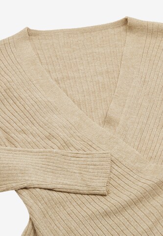 EUCALY Pullover in Beige