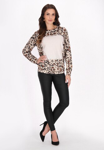 faina - Sweatshirt em castanho
