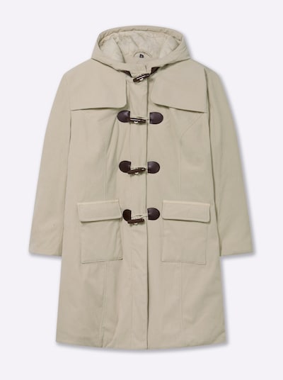 SHEEGO Tussenmantel in de kleur Sand, Productweergave