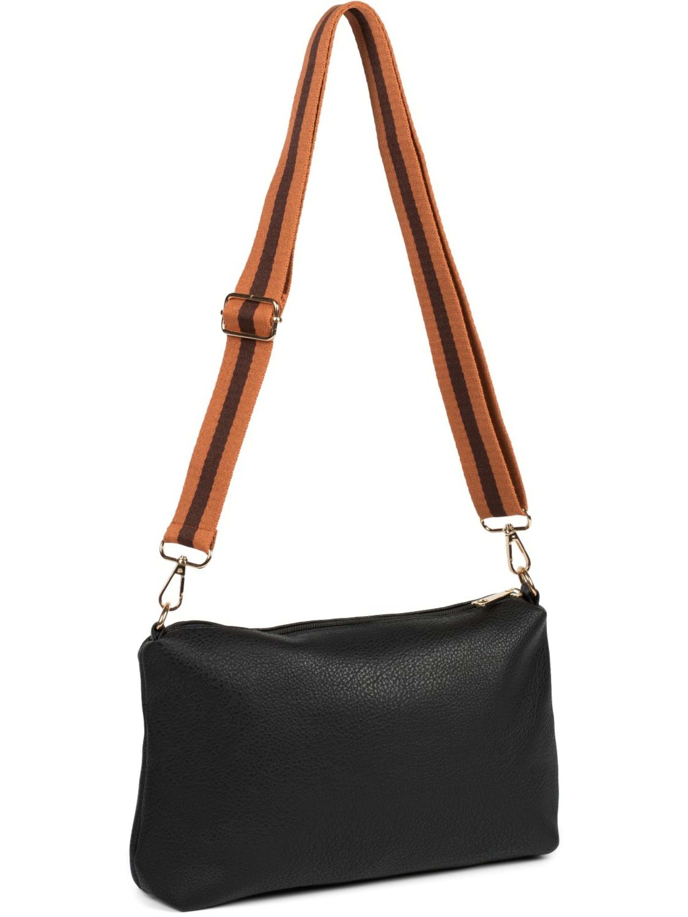 styleBREAKER Taschenzubehör 'Wechsel Taschengurt gestreift'‌‌‌‌‌‌‌‌ in Braun