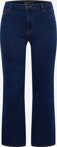 PIECES Curve Regular Jeans 'PEGGY' in Blau: predná strana