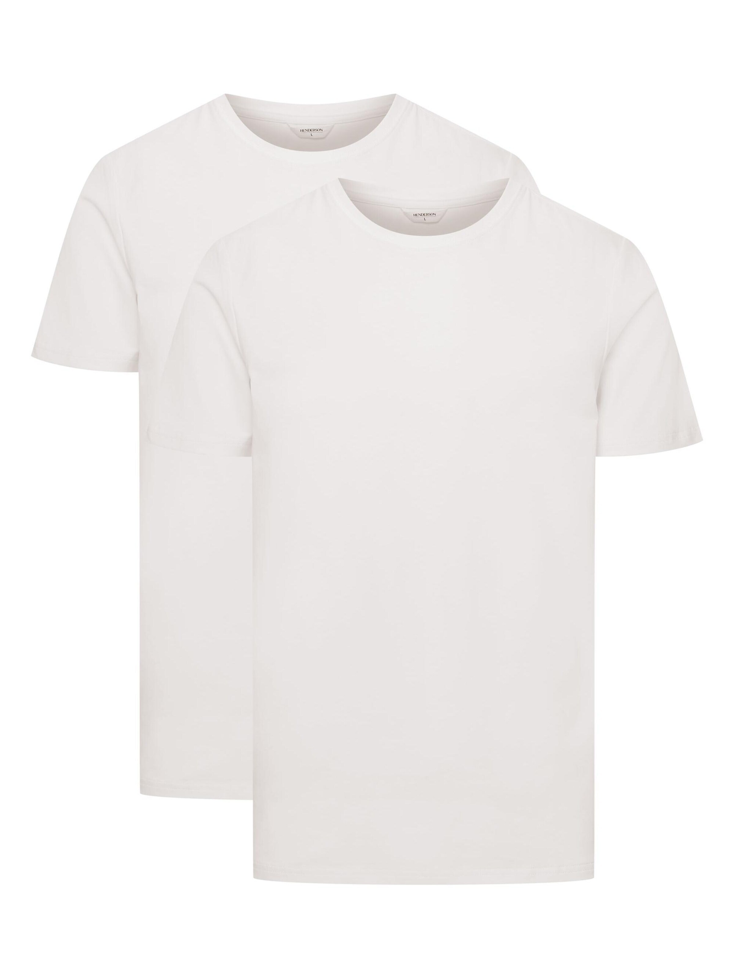 Henderson Shirt in Weiß: Vorderseite