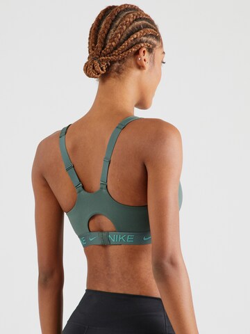 NIKE Bustier Sport-BH 'INDY' in Grün