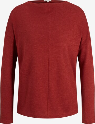 TOM TAILOR Shirt in Red: front