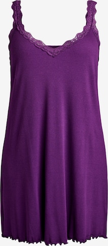 purpurinė Zizzi Pižaminiai marškinėliai: priekis