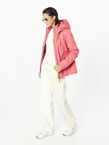 Ragwear Between-season jacket 'DIZZIE' in Pink