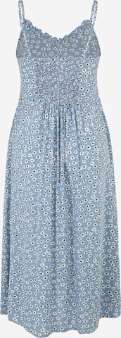 Pieces Petite Letní šaty 'NYA' – modrá