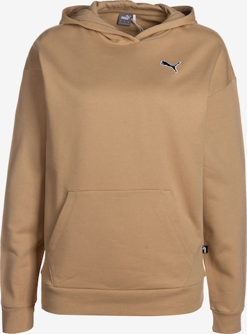 PUMA Sweatshirt in Bruin: voorkant