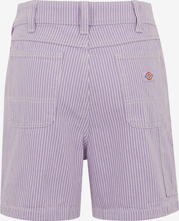 DICKIES Regular Pants 'Hickory' in Purple