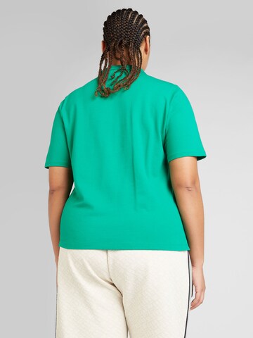 Tricou de la Tommy Hilfiger Curve pe verde