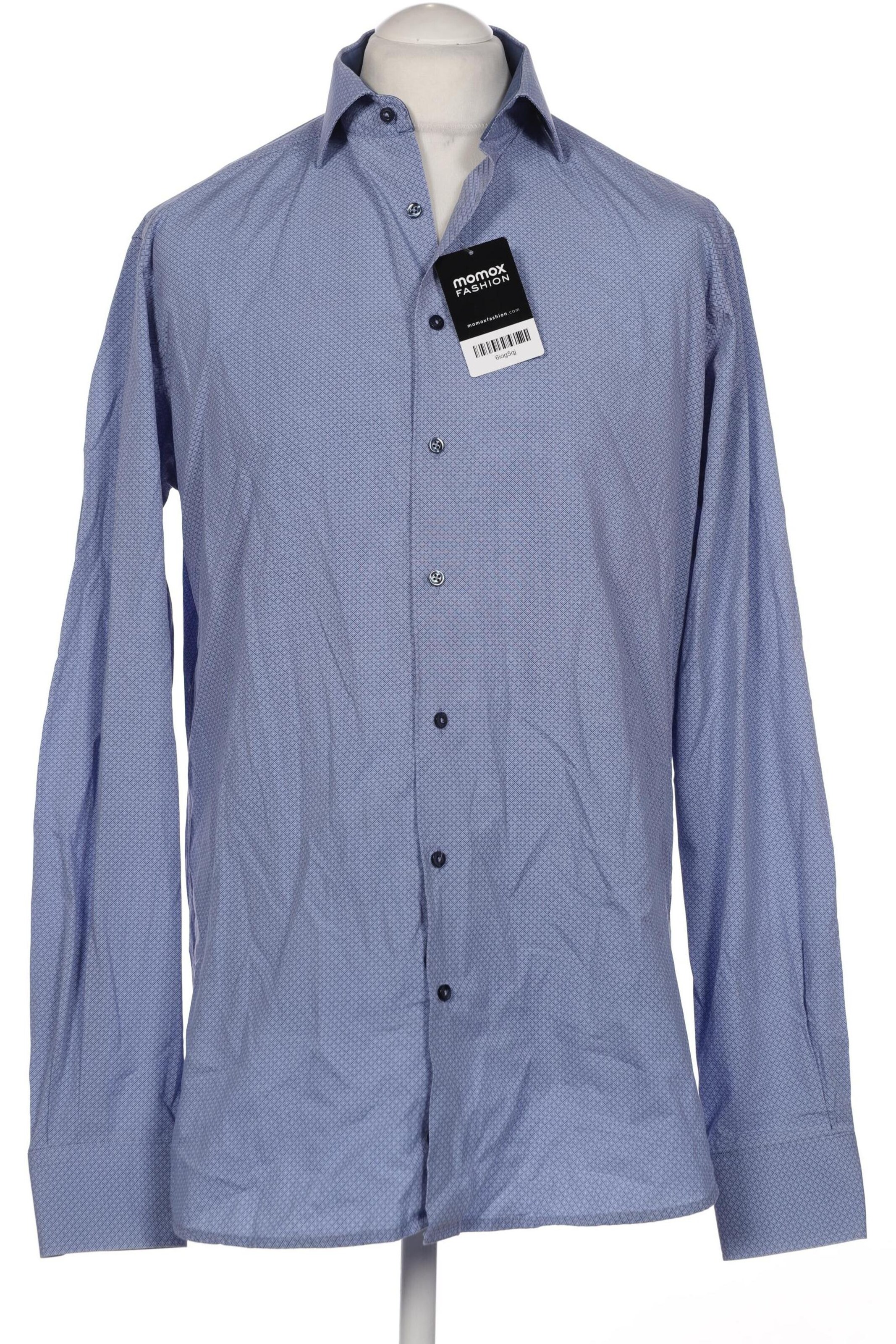 ETERNA Button Up Shirt in M in Blue: front