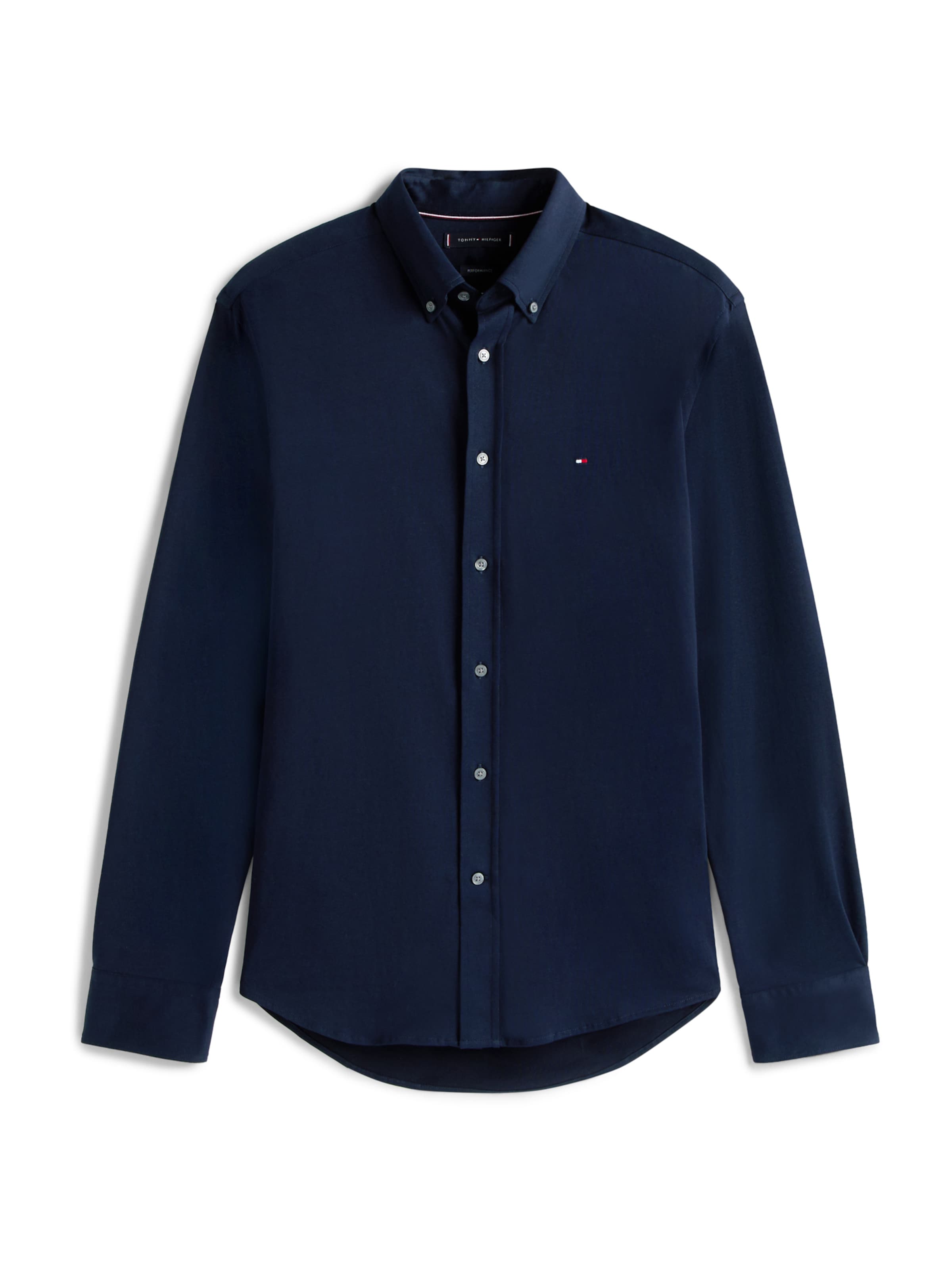 mėlyna TOMMY HILFIGER Standartinis modelis Marškiniai: priekis