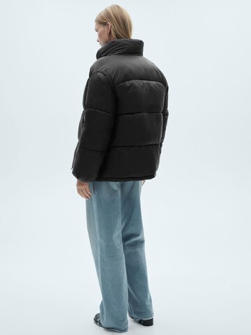 MANGO Jacke 'Time' in Schwarz