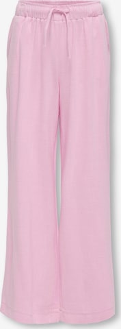 ONLY GIRLS Pants 'KOGSiesta' in Pink: front