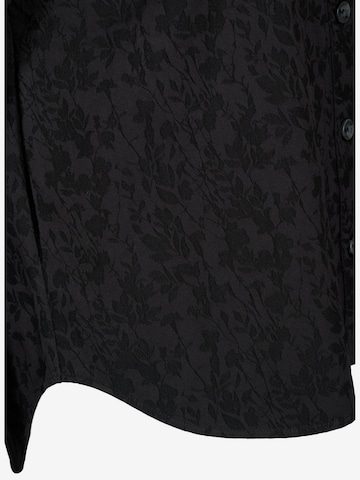 Zizzi Bluse in Schwarz