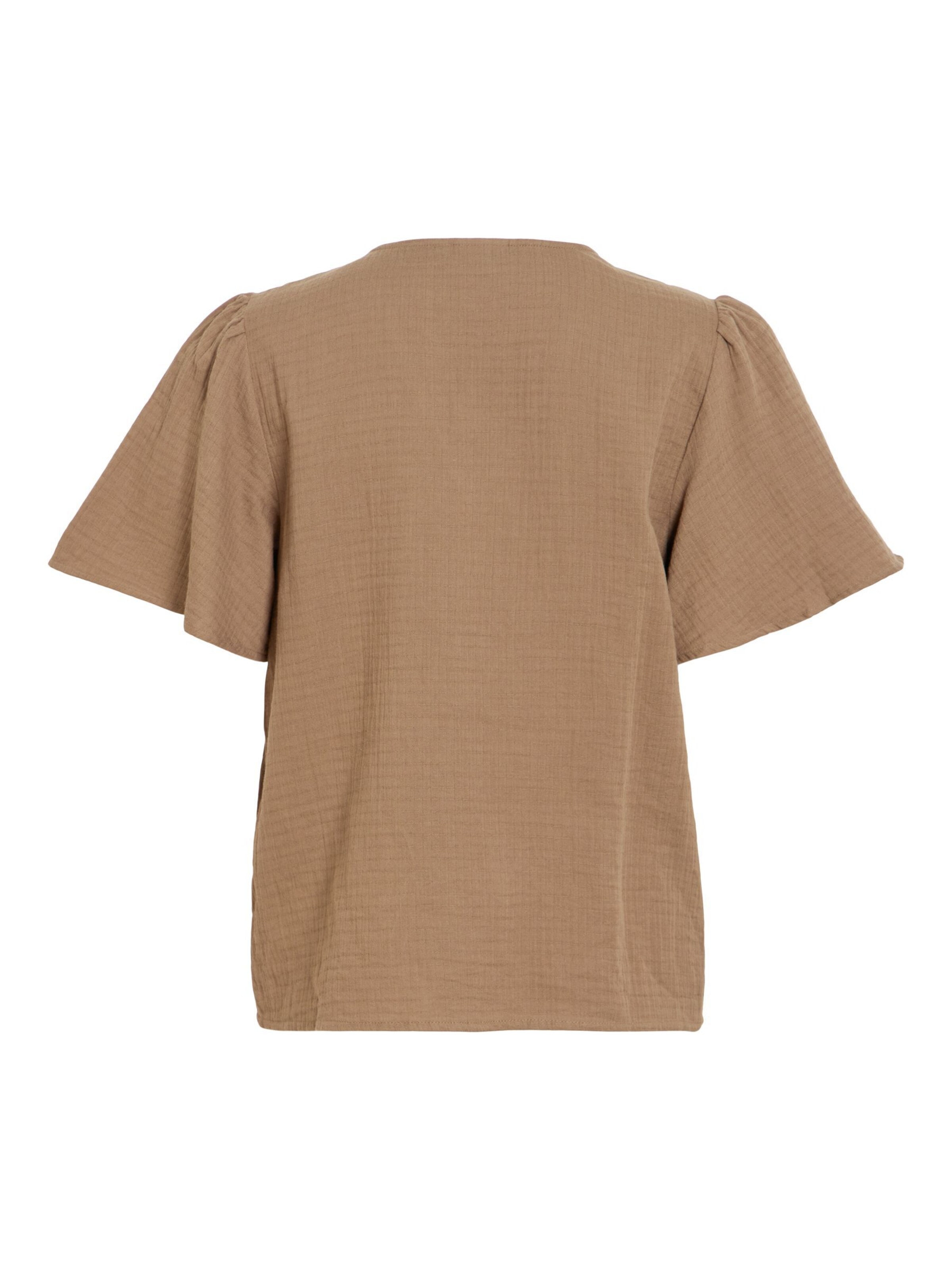 VILA Blouse 'VILania' in Bruin