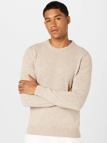 Barbour Sweater in Grey: front