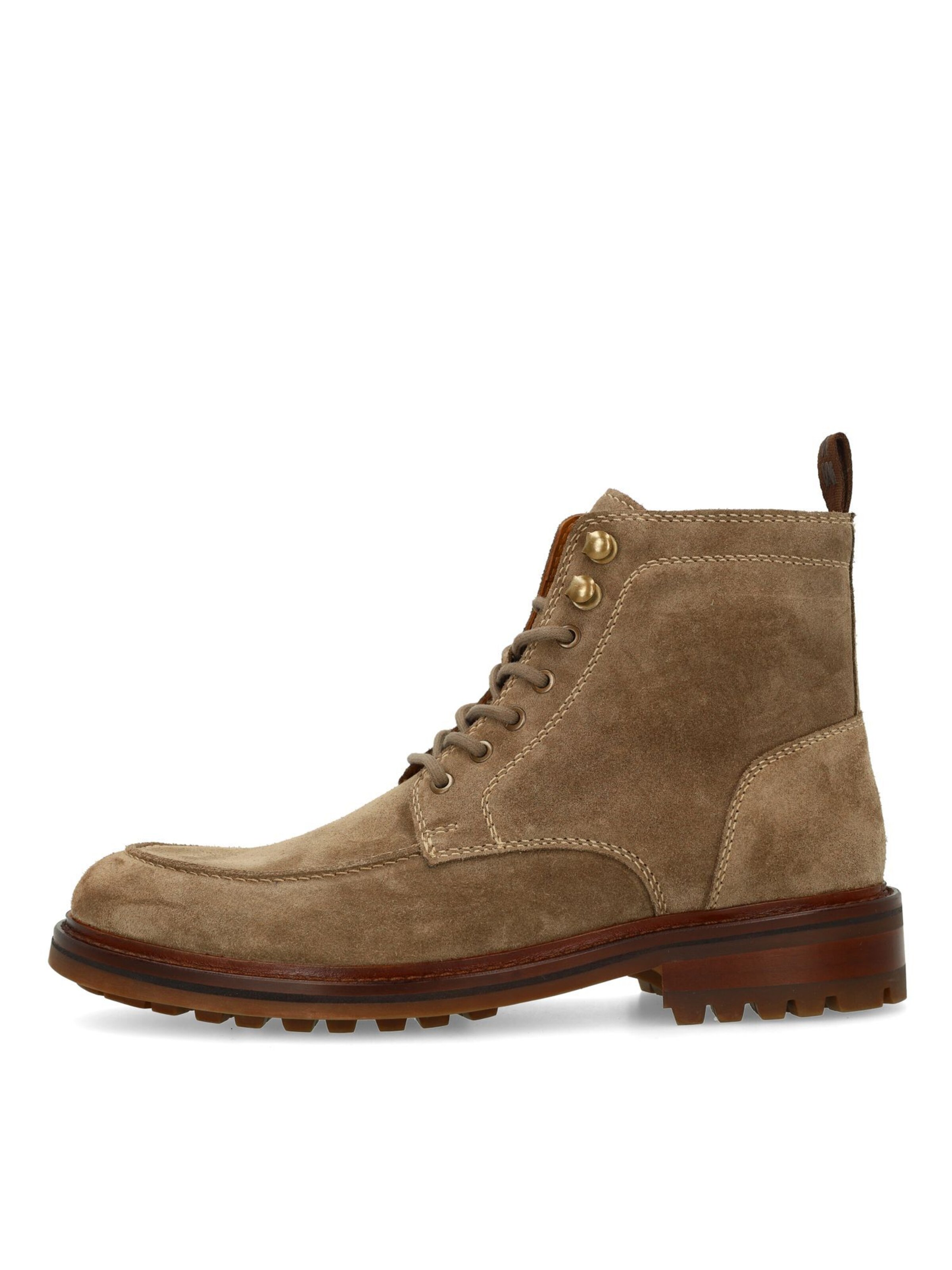 Bottines à lacets MANFIELD en marron