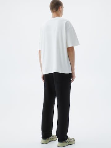 Pull&Bear Regular Broek in Zwart